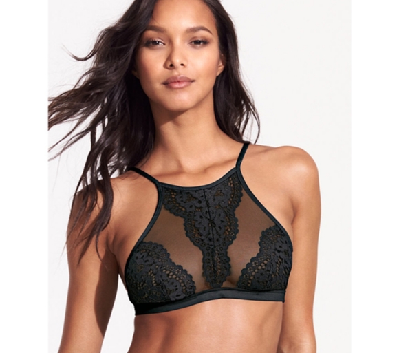 Victoria's Secret lace high neck bralette - Picture 5 of 6